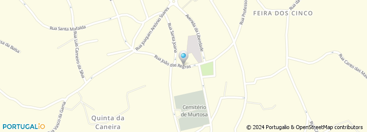Mapa de Rua João das Regras