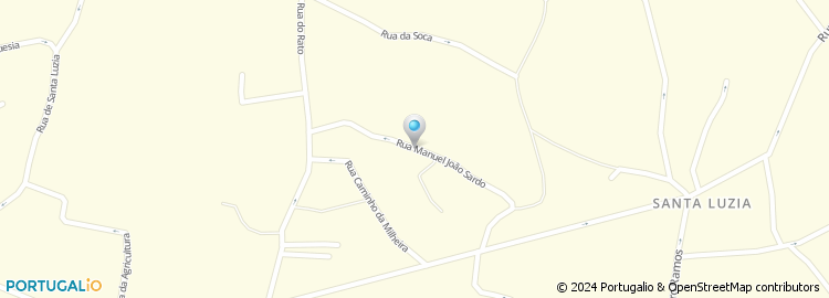 Mapa de Rua Manuel João Sardo