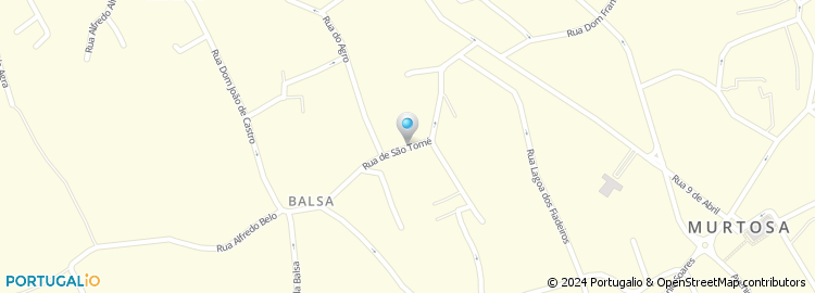 Mapa de Rua São Tomé