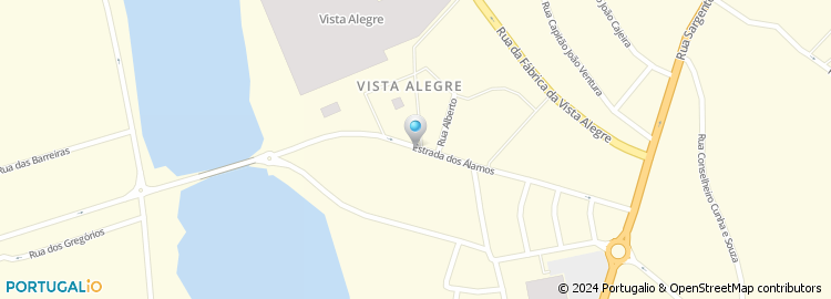 Mapa de Museu Vista Alegre