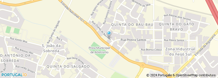 Mapa de Nabantejo - Soc. de Construções, Lda