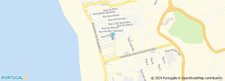 Mapa de Rua António Carvalho Laranjo