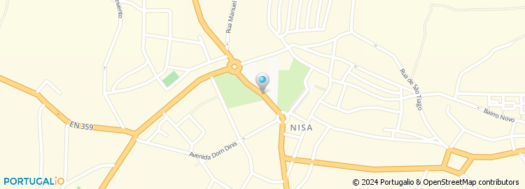 Mapa de Apartado 113, Nisa