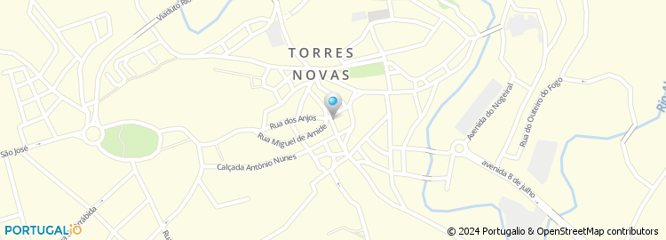 Mapa de Nova Cruz Torrejana - Escola de Condução, Lda