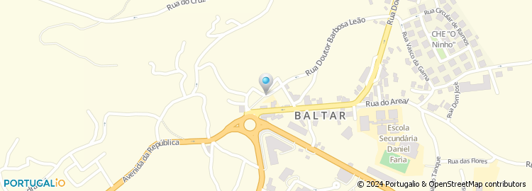 Mapa de Novo Banco, Baltar