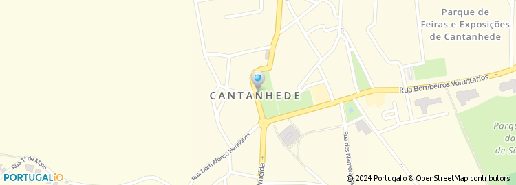 Mapa de Novo Banco, Cantanhede