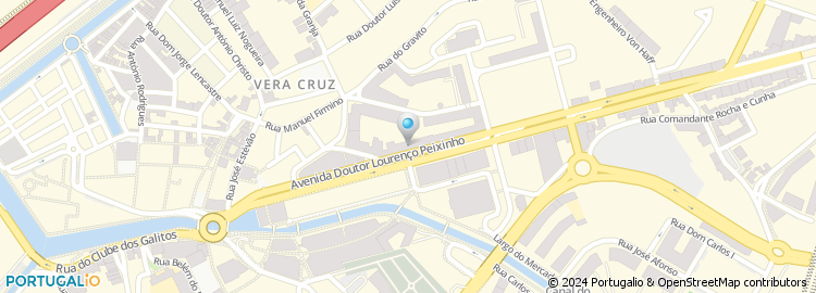 Mapa de Novo Banco, Centro Private Aveiro