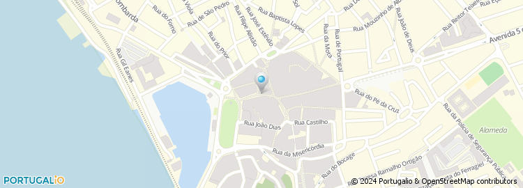 Mapa de Novo Banco, Faro