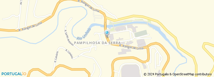 Mapa de Novo Banco, Pampilhosa da Serra