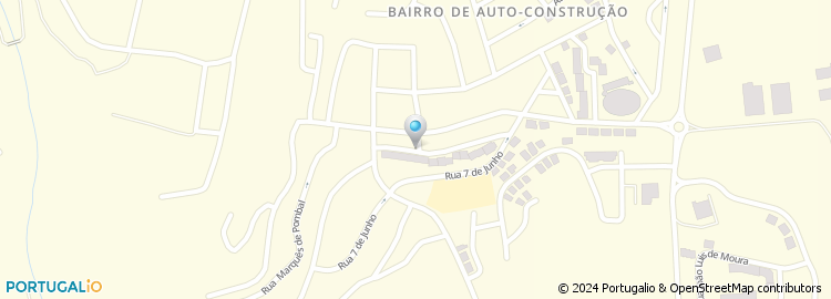 Mapa de Novo Banco, Tagus Park Porto Salvo