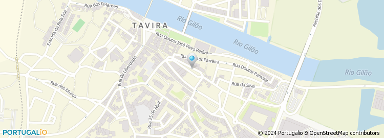 Mapa de Novo Banco, Tavira