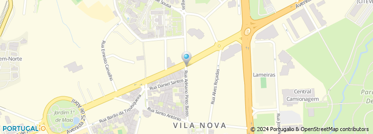 Mapa de Novo Banco, Vila Nova de Famalicão Centro