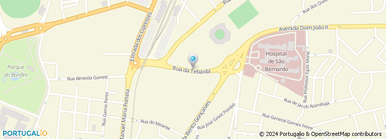 Mapa de O Batikanos - Indústria Hoteleira, Lda