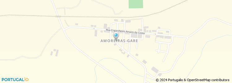 Mapa de Amoreiras Gare