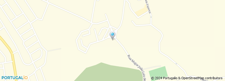 Mapa de Rua Principal da Quinta do Arrombas