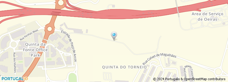 Mapa de Estrada Quinta do Torneiro