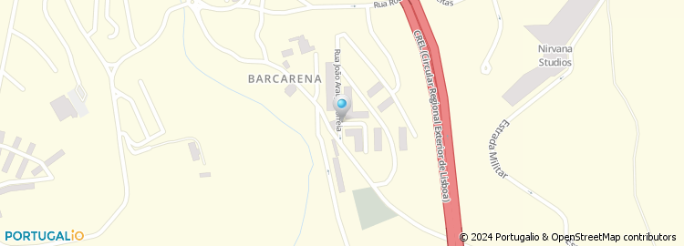 Mapa de Rua Alberto Costa