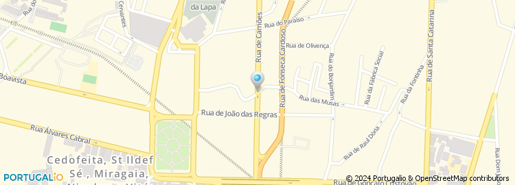 Mapa de Oliveira Cesar Camilo L