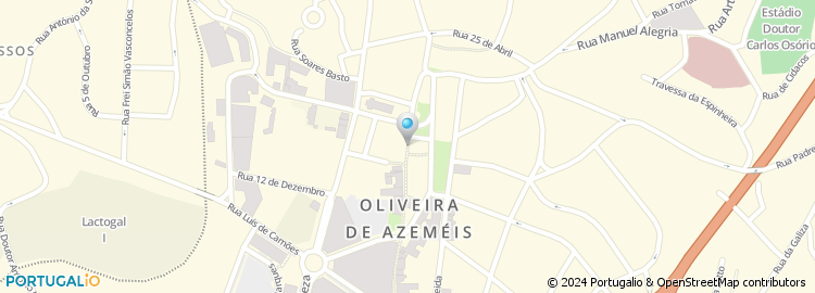 Mapa de Apartado 1001, Oliveira de Azeméis
