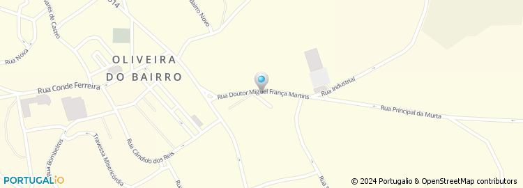 Mapa de Rua Doutor Miguel França Martins