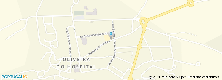 Mapa de Apartado 104, Oliveira do Hospital