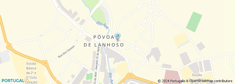 Mapa de Oliveira & Machado - Comércio Ourivesaria e Relojoaria Lda