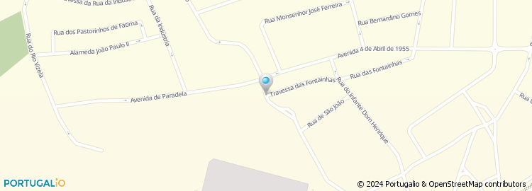 Mapa de Pacheco & Pinho - Reparações Eléctricas em Automóveis, Lda