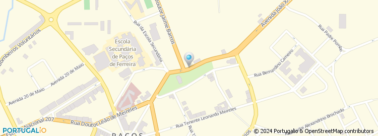 Mapa de Praça do Doutor Luís