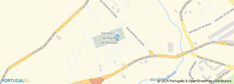 Mapa de Rua Manuel Carneiro Leão