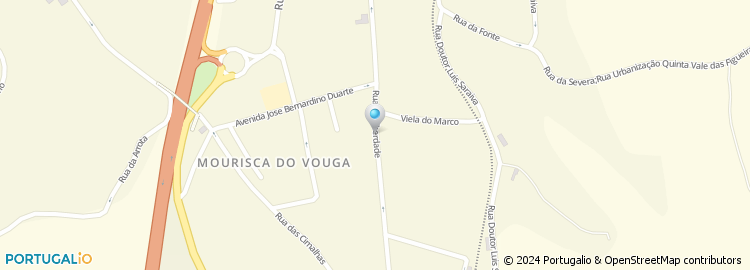 Mapa de Padaria - Pastelaria Central de Agueda, Lda