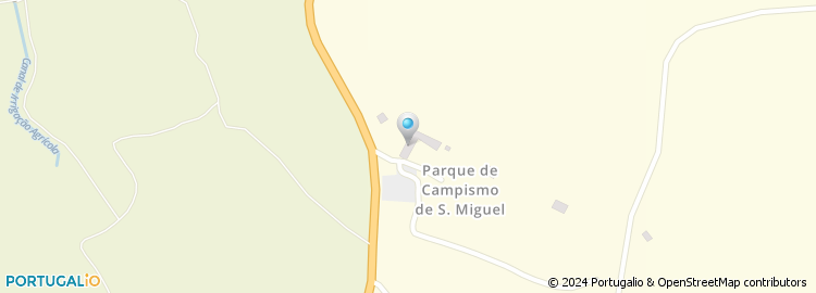 Mapa de Parque de Campismo de São Miguel