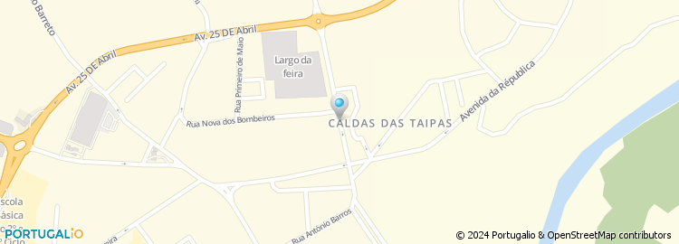 Mapa de Pastelaria Paladares da Vila, Lda