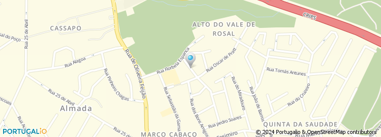 Mapa de Pastelaria São Jorge do Pinheirinho, Lda