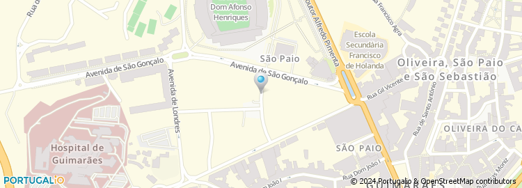 Mapa de Pastelaria São Jose