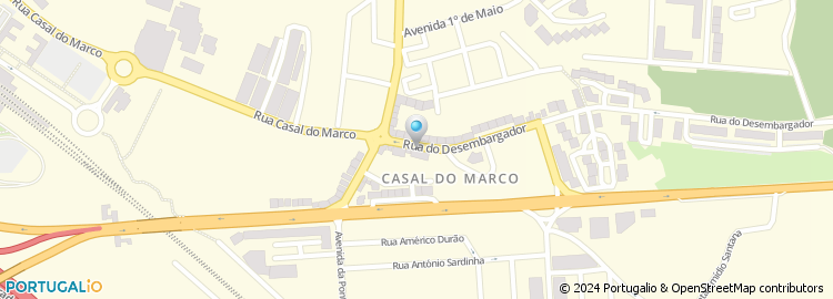 Mapa de Paulo Jorge Fernandes de Oliveira, Unipessoal Lda