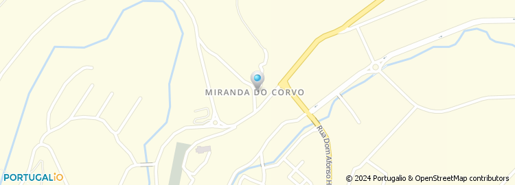 Mapa de Paulo Mendes - Táxi Miranda do Corvo