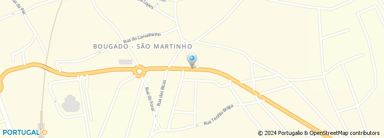 Mapa de Pedro M Costa Carvalho
