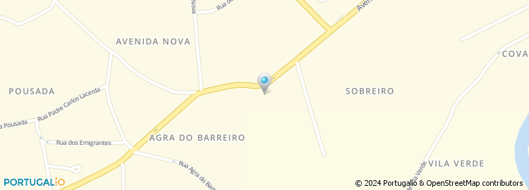 Mapa de Pedro Ribeiro - Acessórios Auto, Unipessoal Lda