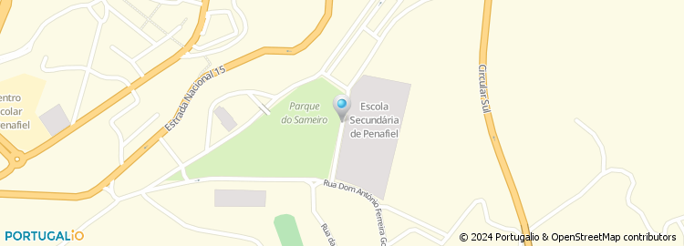 Mapa de Rua Doutor Alves Magalhães