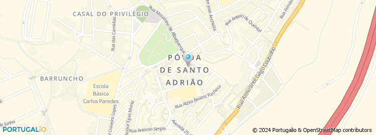 Mapa de Pereira & Gama, Lda