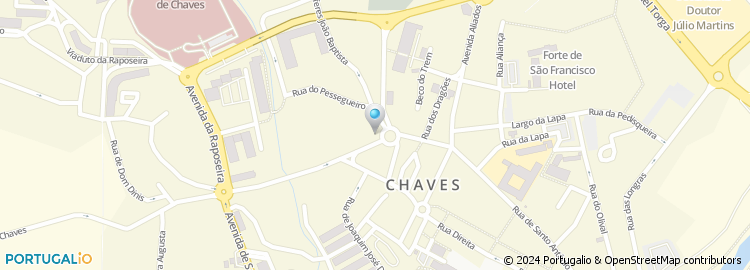 Mapa de Pingo Doce, Chaves