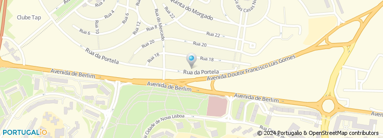 Mapa de Pinto & Pedrosa - Construções Lda