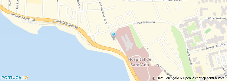 Mapa de Pizza Hut, Britania, Lisboa