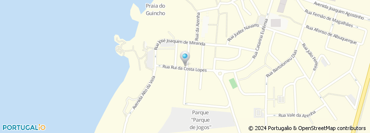 Mapa de Pizzarias Inacio & Vieira, Lda