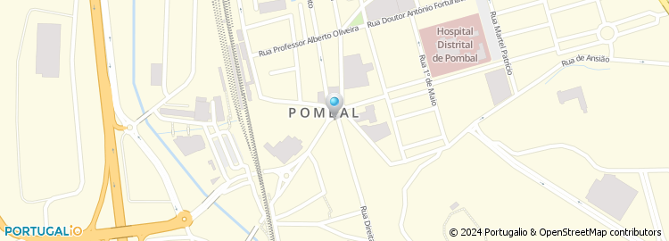 Mapa de Apartado 1006, Pombal