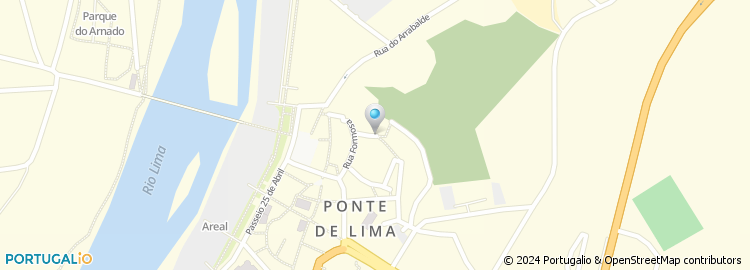 Mapa de Largo Delfim Guimarães