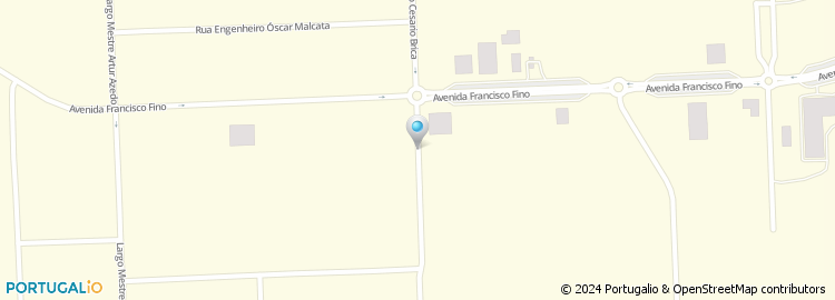 Mapa de Rua Comandante José Maria Ceia