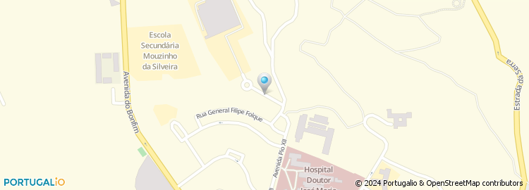 Mapa de Rua Dom Agostinho Lopes de Moura