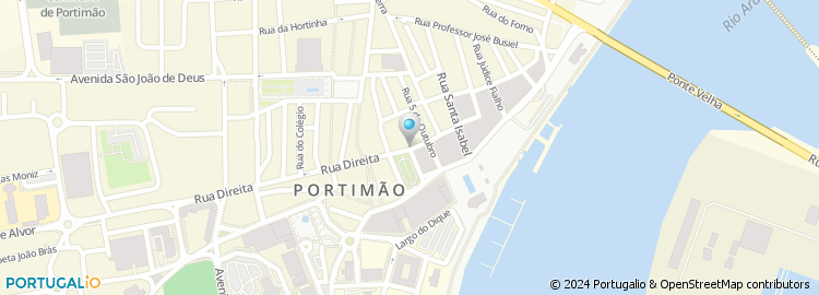 Mapa de Rua Doutor João Vitorino Mealha