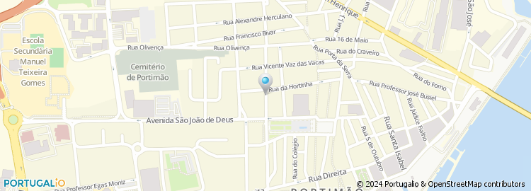 Mapa de Rua França Borges